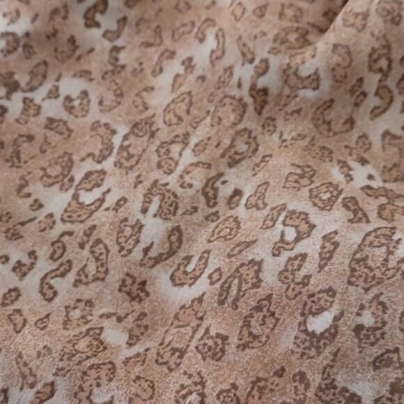 Reversible cold water creek maxi skirt leapord print and Floral design - Picture 4 of 4